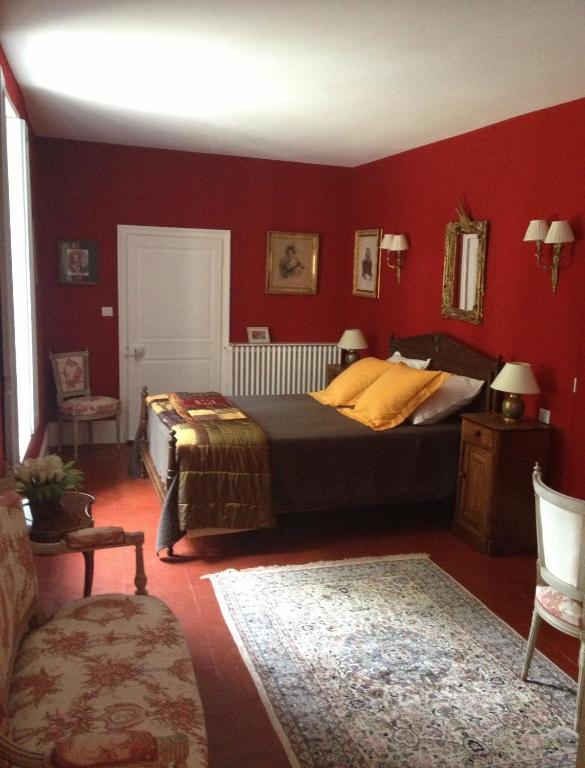 Chateau De Villars Villeneuve-sur-Allier Rum bild
